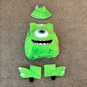 Baby Mike Wazowski Costume.